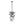 Chandelierias - 3 - Light Creative Colored Glass Cluster Bubble Chandelier - Chandeliers - Black & Gradient Gray - 