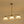 Chandelierias - 3 - Light Linear Dome Ribbed Glass Kitchen Island Pendant - Pendants - Brass - 