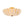Chandelierias-3-Light Marble Veined Glass Floral Scalloped Semi-flush Mount-Semi Flush-Brass-
