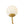 Chandelierias-3-Light Polished Opal Glass Arched Metal Arm Radial Chandelier-Chandeliers-Brass-