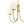 Chandelierias-3-Light Polished Opal Glass Arched Metal Arm Radial Chandelier-Chandeliers-Brass-