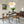 Chandelierias - 3 - Light Round Layered Drum White Linen Pendant Chandelier - Chandeliers - Brass - 