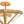Chandelierias-3-Light Rusty Gold Ripple Glass Pyramid Semi-flush Mount-Semi Flush-Antique Brass-