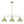 Chandelierias-3-Light Sage Green Sculptural Dome Island Pendant-Chandeliers-Green-