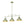 Chandelierias-3-Light Sage Green Sculptural Dome Island Pendant-Chandeliers-Green-