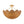 Chandelierias - 3 - Light Scalloped Hand - woven Floral Basket Semi - Flush Mount - Semi Flush - Brass (Preorder) - 