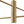 Chandelierias-4-Light Saucer Clear Glass Tiered Linear Chandelier-Chandeliers-Brass-