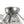Chandelierias - 4 - Light Spark Ball Crystal Flower Sphere Semi - Flush Mount - Semi Flush - Chrome - 