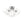 Chandelierias - 4 - Light Spark Ball Crystal Flower Sphere Semi - Flush Mount - Semi Flush - Chrome - 