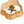 Chandelierias-4-Lobed Scalloped Drum Rattan Semi-flush Mount-Semi Flush-Light Brown-2-Pack