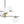 Chandelierias-6-Light Black Brass Staggered Frosted Glass Sputnik Tiered Chandelier-Chandeliers-Black + Brass-