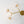 Chandelierias-6-Light Brass Clear Ovoid Glass Branch Semi-flush Mount-Semi Flush-Brass-
