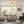 Chandelierias-6-Light Brass Clear Ovoid Glass Branch Semi-flush Mount-Semi Flush-Brass-