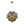 Chandelierias-6-Light Cluster Black Pearl Glass Bubble Chandelier-Chandeliers-Brass-