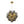Chandelierias-6-Light Cluster Black Pearl Glass Bubble Chandelier-Chandeliers-Brass-