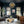 Chandelierias-6-Light Cluster Black Pearl Glass Bubble Chandelier-Chandeliers-Brass-