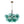 Chandelierias-6-Light Emerald Bubble Blooming Glass Chandelier-Chandeliers-Gold-