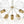 Chandelierias-6-Light Gold Cluster Bubble Wave Globe Glass Chandelier-Chandeliers-White & Gold-