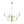 Chandelierias - 6 - Light Mid - century Cylinder Ribbed Glass Tiered Chandelier - Chandeliers - Clear - 