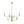 Chandelierias - 6 - Light Mid - century Cylinder Ribbed Glass Tiered Chandelier - Chandeliers - Clear - 