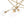 Chandelierias - 6 - Light Novel Hexagram Clear Glass Globe Chandelier - Chandeliers - Brass - 
