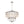 Chandelierias-6-Light Silver Crystal Drum Empire Chandelier-Chandeliers-Chrome-