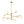 Chandelierias-8-Light Branch Linear Frosted White Glass Tiered Chandelier-Chandeliers-Brass-