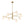 Chandelierias-8-Light Branch Linear Frosted White Glass Tiered Chandelier-Chandeliers-Brass-