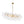 Chandelierias - 8 - Light Glam Ribbed Glass Globe Bubble Dining Chandelier - Chandeliers - Brass - 