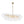Chandelierias - 8 - Light Glam Ribbed Glass Globe Bubble Dining Chandelier - Chandeliers - Brass - 