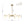 Chandelierias-8-Light Sunburst Opal Frosted Glass Chandelier-Chandeliers-Brass-