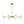 Chandelierias-8-Light Sunburst Opal Frosted Glass Chandelier-Chandeliers-Brass-
