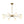Chandelierias-8-Light Sunburst Opal Frosted Glass Chandelier-Chandeliers-Brass-