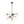 Chandelierias-9-Light Frosted Glass Semi-Sphere Sputnik Chandelier-Chandelier-Black-
