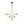 Chandelierias-9-Light Frosted Glass Semi-Sphere Sputnik Chandelier-Chandelier-Black-