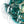 Chandelierias-Art Decor 3-Light Gradient Lake Blue Globe Glass Bubbles Chandelier-Chandeliers-Brass-