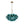 Chandelierias-Art Decor 3-Light Gradient Lake Blue Globe Glass Bubbles Chandelier-Chandeliers-Brass-