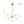 Chandelierias-Atomic 8-Light Branch Frosted Opal Glass Chandelier-Chandeliers-Brass-
