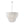 Chandelierias - Boho - style Dual - tier Cascading Washed White Wood Beads Chandelier - Chandeliers - Rustic White - 