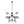Chandelierias-Bold Modern 12-Light Ombre Glass Sputnik Sphere Chandelier-Chandeliers-Brass-