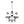 Chandelierias-Bold Modern 12-Light Ombre Glass Sputnik Sphere Chandelier-Chandeliers-Brass-