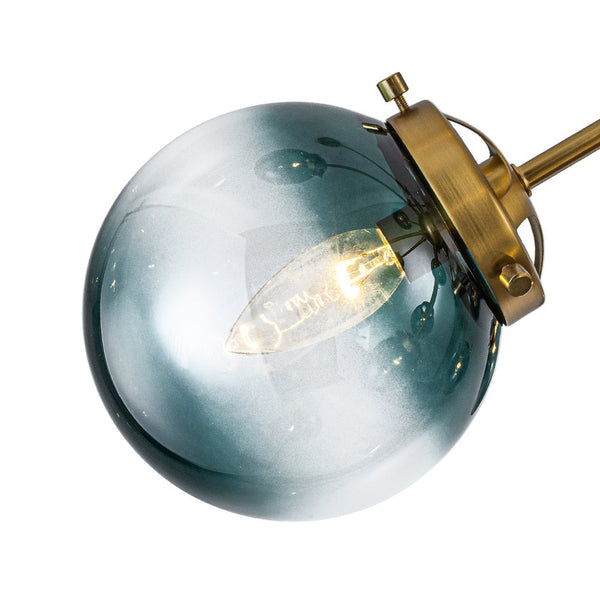 Chandelierias - Bold Modern 12 - Light Sputnik Sphere Chandelier - Chandeliers - Brass - 