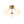 Chandelierias - Brass 3 - Light Sputnik Glass Globe Semi - flush Mount - Semi Flush - Clear - 