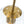Chandelierias - Brass 3 - Light Sputnik Glass Globe Semi - flush Mount - Semi Flush - Clear - 