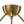 Chandelierias - Brass 3 - Light Sputnik Glass Globe Semi - flush Mount - Semi Flush - Clear - 