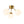 Chandelierias - Brass 3 - Light Sputnik Glass Globe Semi - flush Mount - Semi Flush - Clear - 