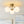 Chandelierias - Brass 3 - Light Sputnik Glass Globe Semi - flush Mount - Semi Flush - Frosted White - 