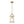 Chandelierias-Brass Mini Lantern Clear Glass Cylinder Single Pendant-Pendants-Brass-