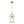 Chandelierias-Brass Mini Lantern Clear Glass Cylinder Single Pendant-Pendants-Brass-
