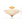 Chandelierias - Chic Modern 3 - Light Fluted Umbrella - Shaped Glass Semi - Flush Mount - Semi Flush - Brass - 